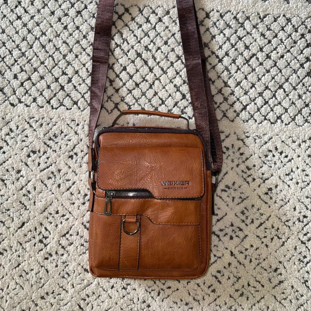 Weixier Small Shoulder Bag Leather Crossbody Purse Satchel NEW